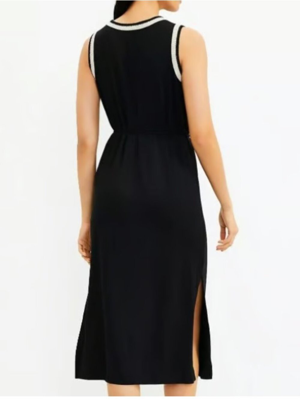 LIKE NEW Loft Midi Dress - Picture 2 of 10